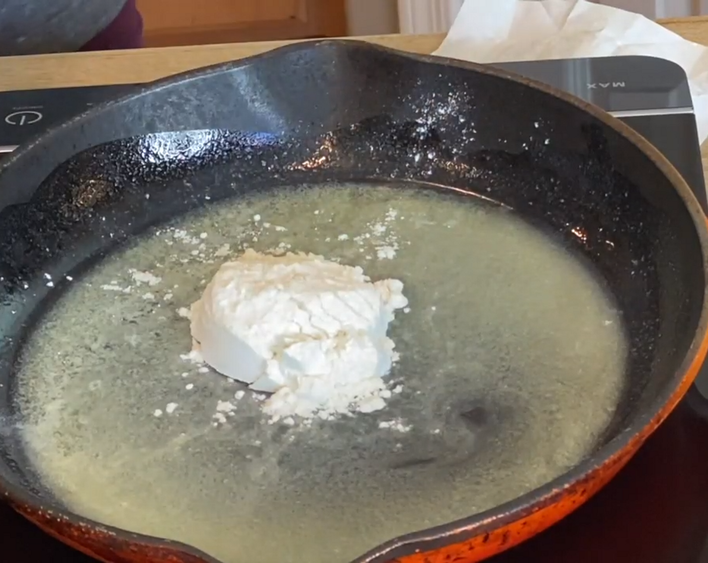 step 6 Whisk in the All-Purpose Flour (4 Tbsp) and cook for about one minute.