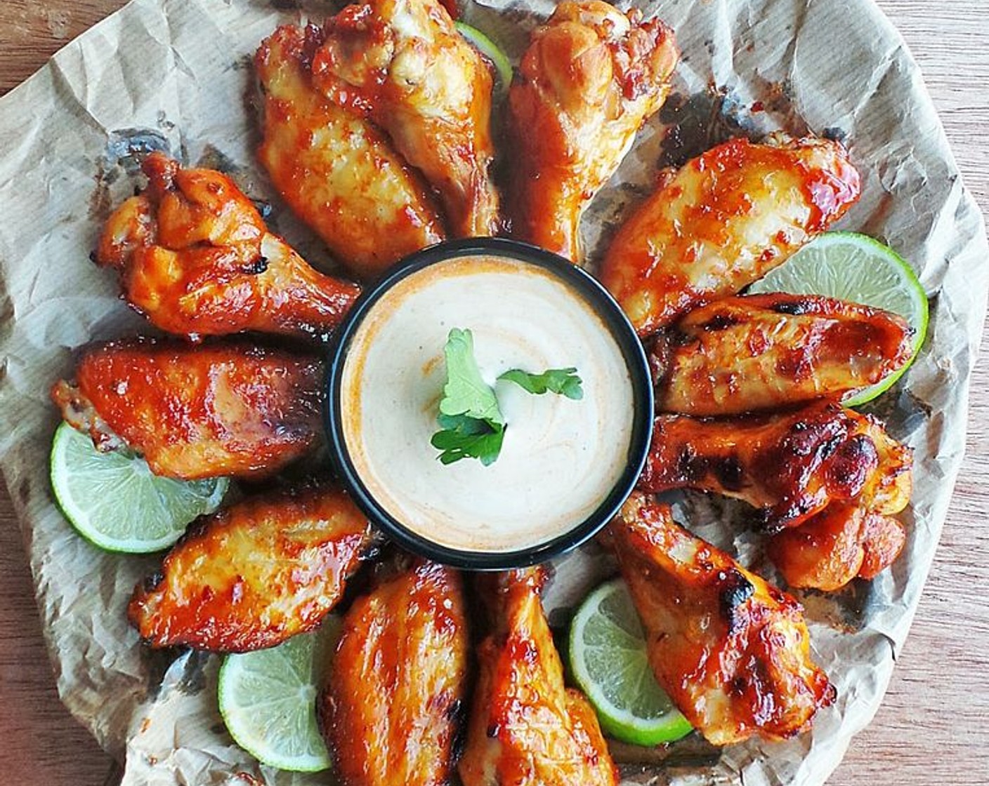 Sweet Chipotle Glazed Wings