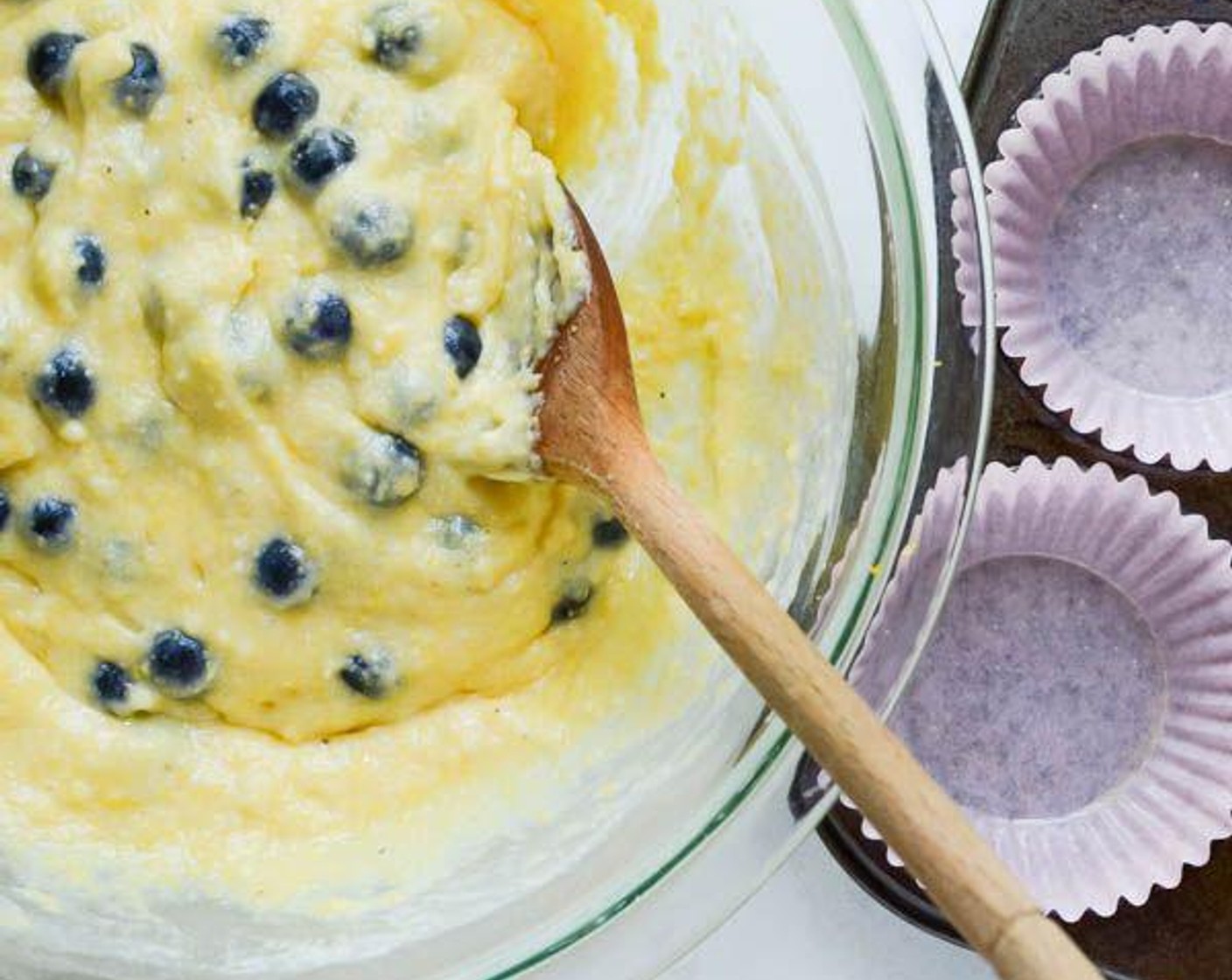 step 5 Add Fresh Blueberry (1 cup) and stir to coat.