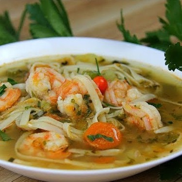 Caribbean Shrimp Broff (Soup) Recipe | SideChef