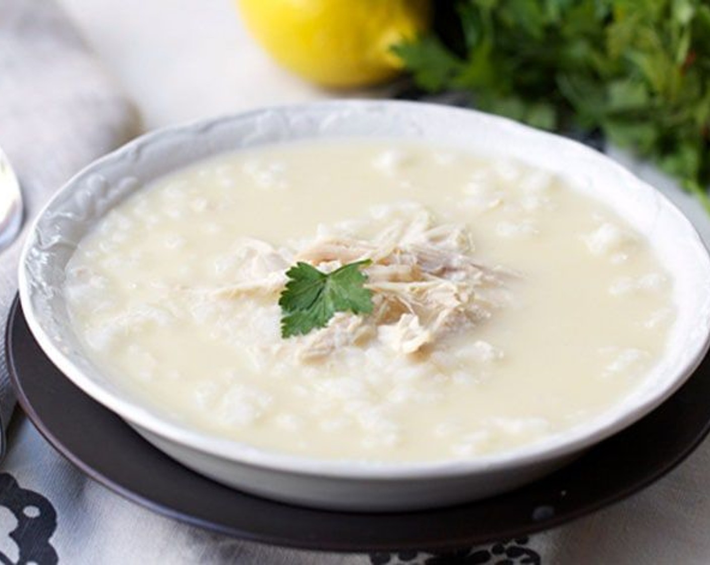 Greek Lemon Chicken Soup