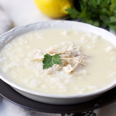 Greek Lemon Chicken Soup Recipe | SideChef