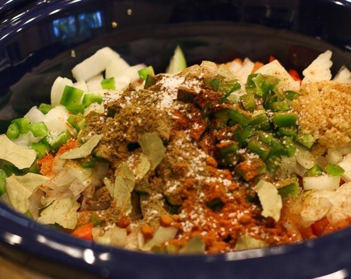 Paleo Bison, Bacon, and Pot Roast Chili Recipe SideChef