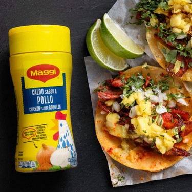Tacos al Pastor with Creamy Poblano Chipotle Sauce Recipe | SideChef