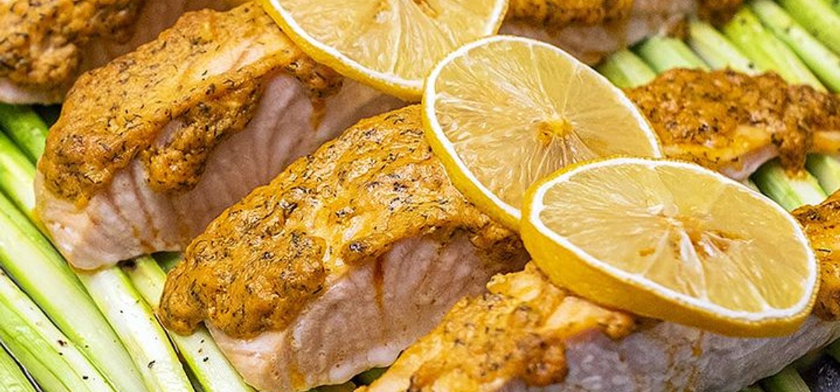 Sheet Pan Salmon with Asparagus Recipe | SideChef