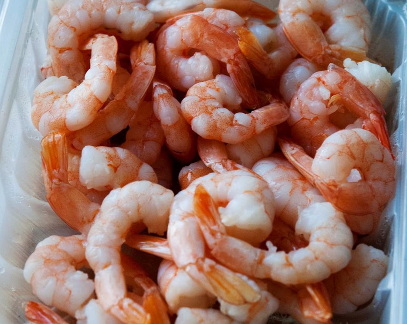 step 1 Grab some fresh Shrimp (12.5 oz), rinse them and pat them dry.