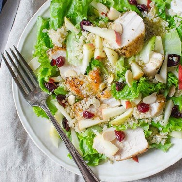 Chicken Quinoa Harvest Salad Recipe | SideChef