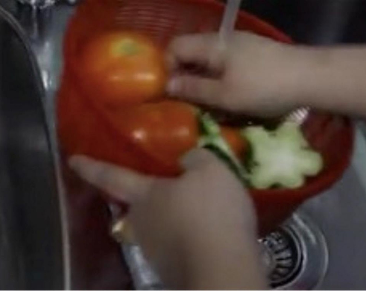 step 3 Wash all your vegetables.