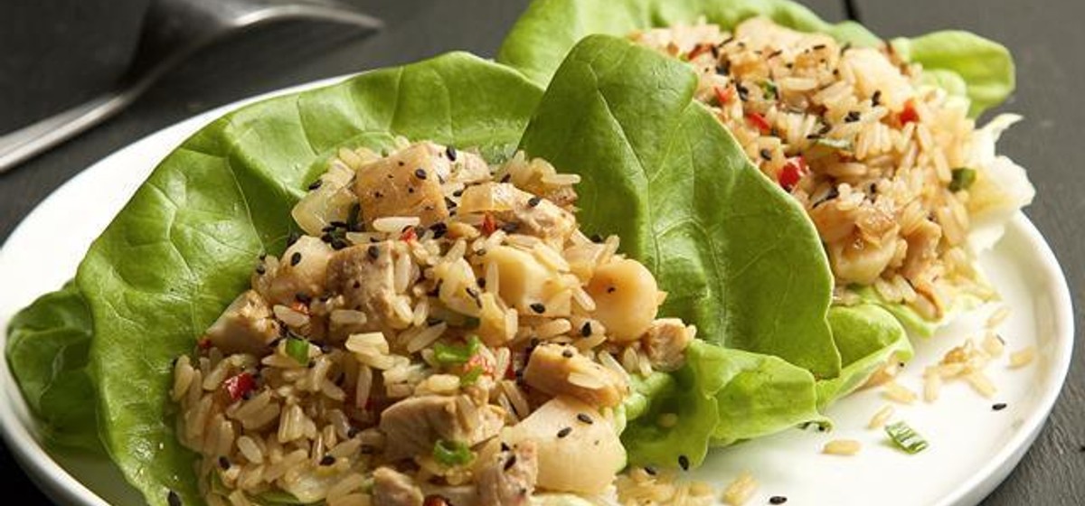 Chicken Lettuce Wraps Recipe | SideChef