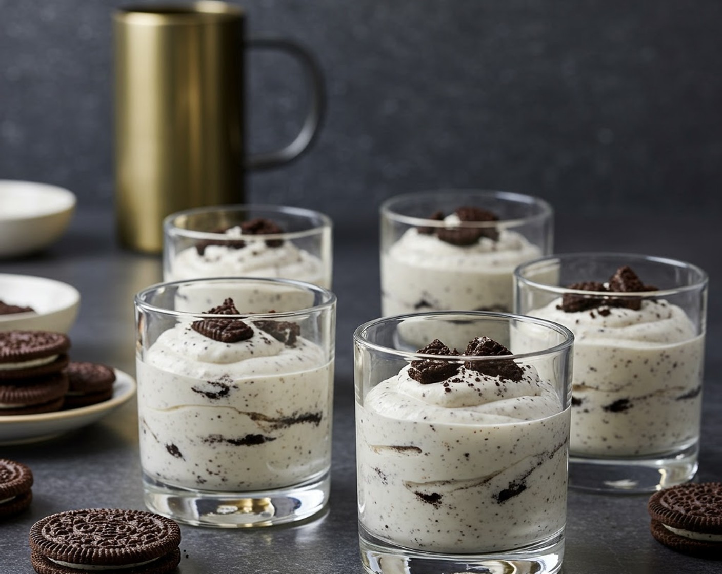 Cookies and Cream Dessert Cups
