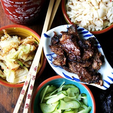 Steak Bulgogi with Cucumber-Apple Pickles Recipe | SideChef