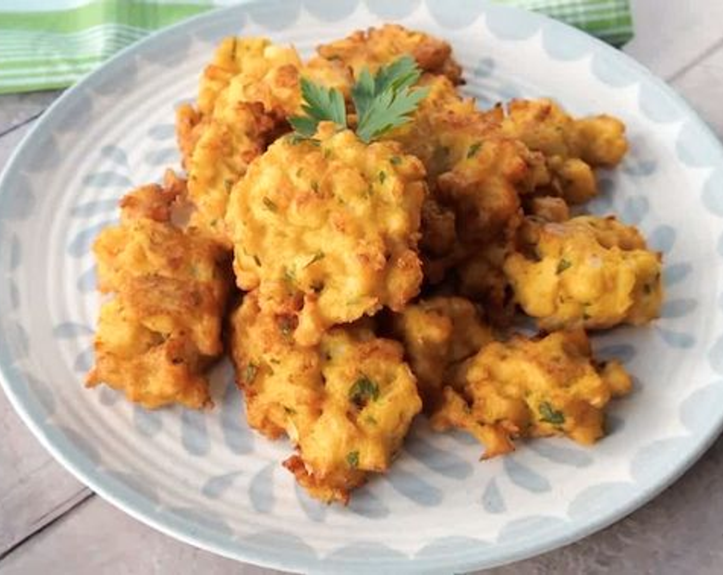 Quick and Easy Vegan Cauliflower Fritters