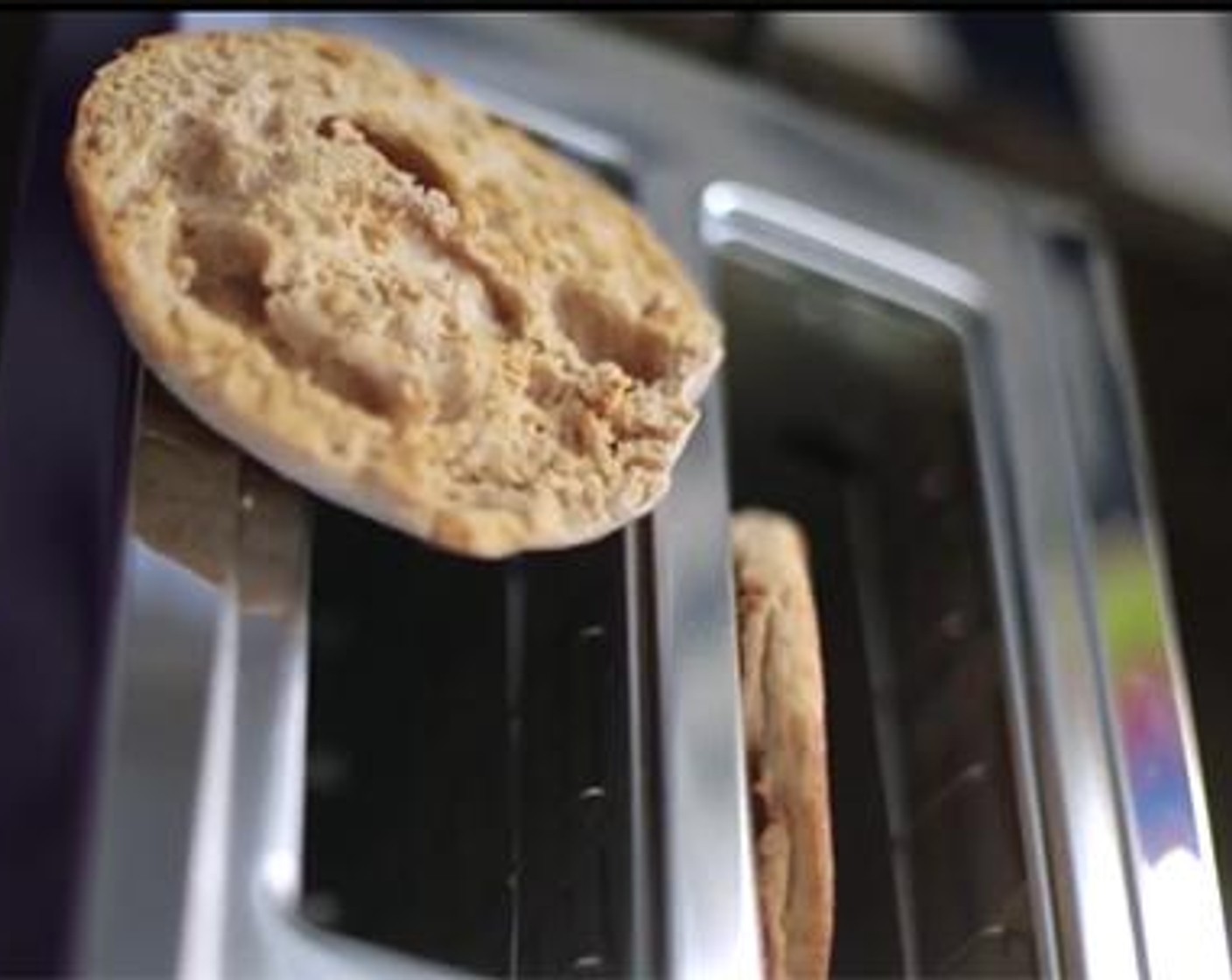 step 2 Meanwhile place English Muffin (1) into your toaster and toast.