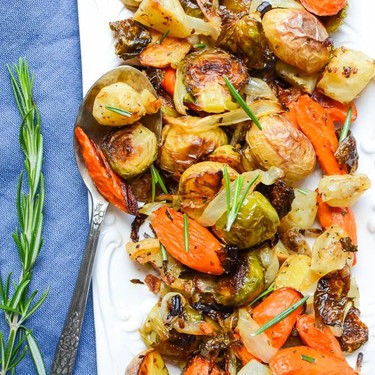 Roasted Winter Vegetables Recipe | SideChef