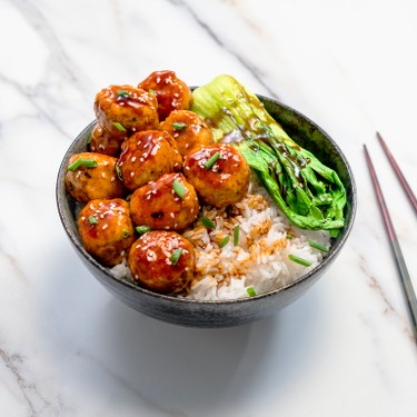 Teriyaki Chicken Meatballs Recipe | SideChef