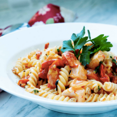 Creamy Salmon Pasta Recipe | SideChef