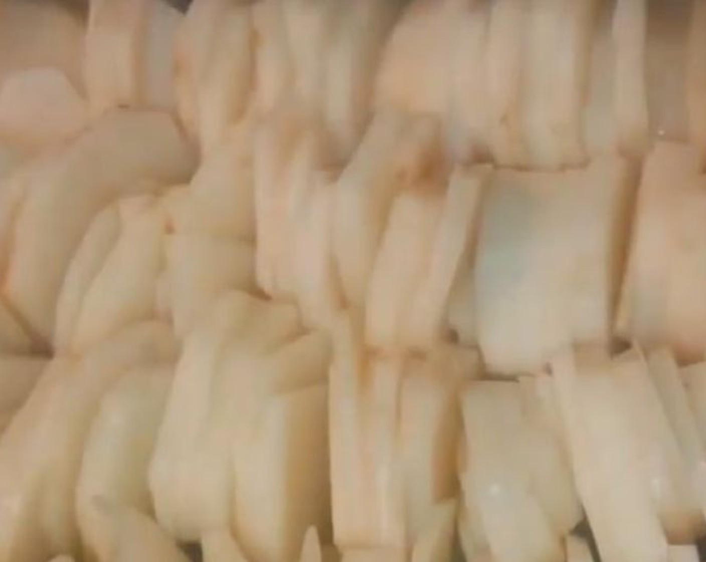 step 5 Place potatoes standing up in a baking pan. You want the potatoes to be as tightly packed as possible.