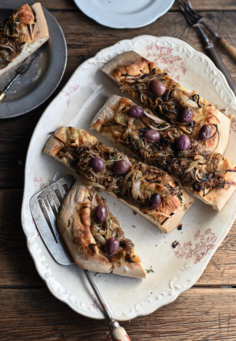 Anchovy Shallot Focaccia Recipe SideChef