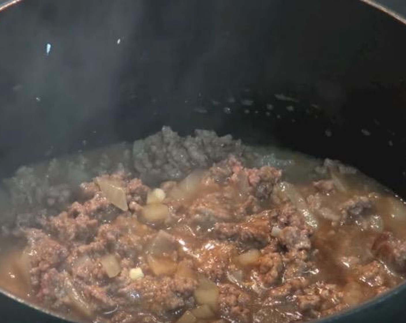 step 2 Add Ground Beef (1.1 lb). Cook, stirring, for 4 minutes, or until the beef has started to brown.