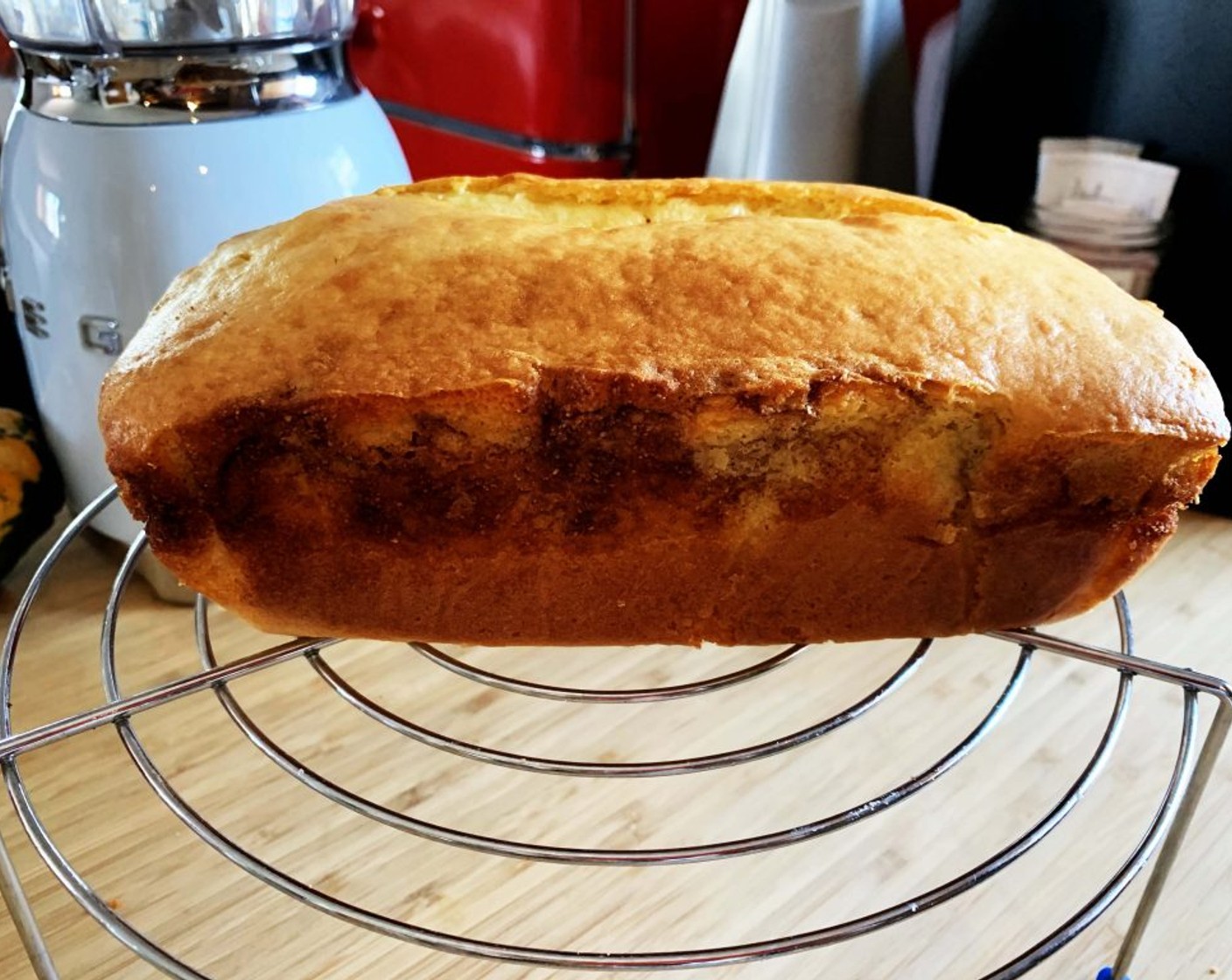 step 8 Bake in a preheated oven at 350 degrees F (180 degrees C) for about 35 to 40 minutes. Insert a tooth stick in the center and it should come out dry.