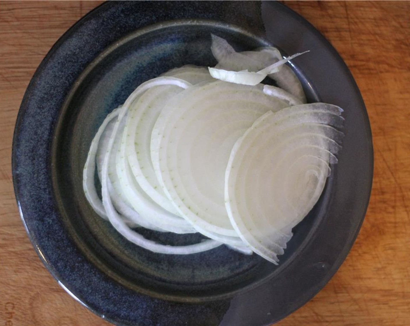 step 1 Slice the Shiitake Mushrooms (2 cups). Thinly slice the Onion (1/2).