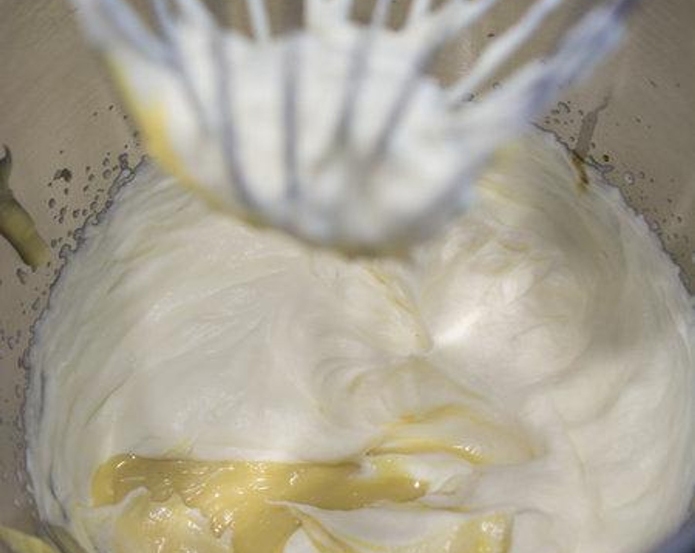 step 3 Whip up the Heavy Cream (1/2 cup) to stiff peaks.