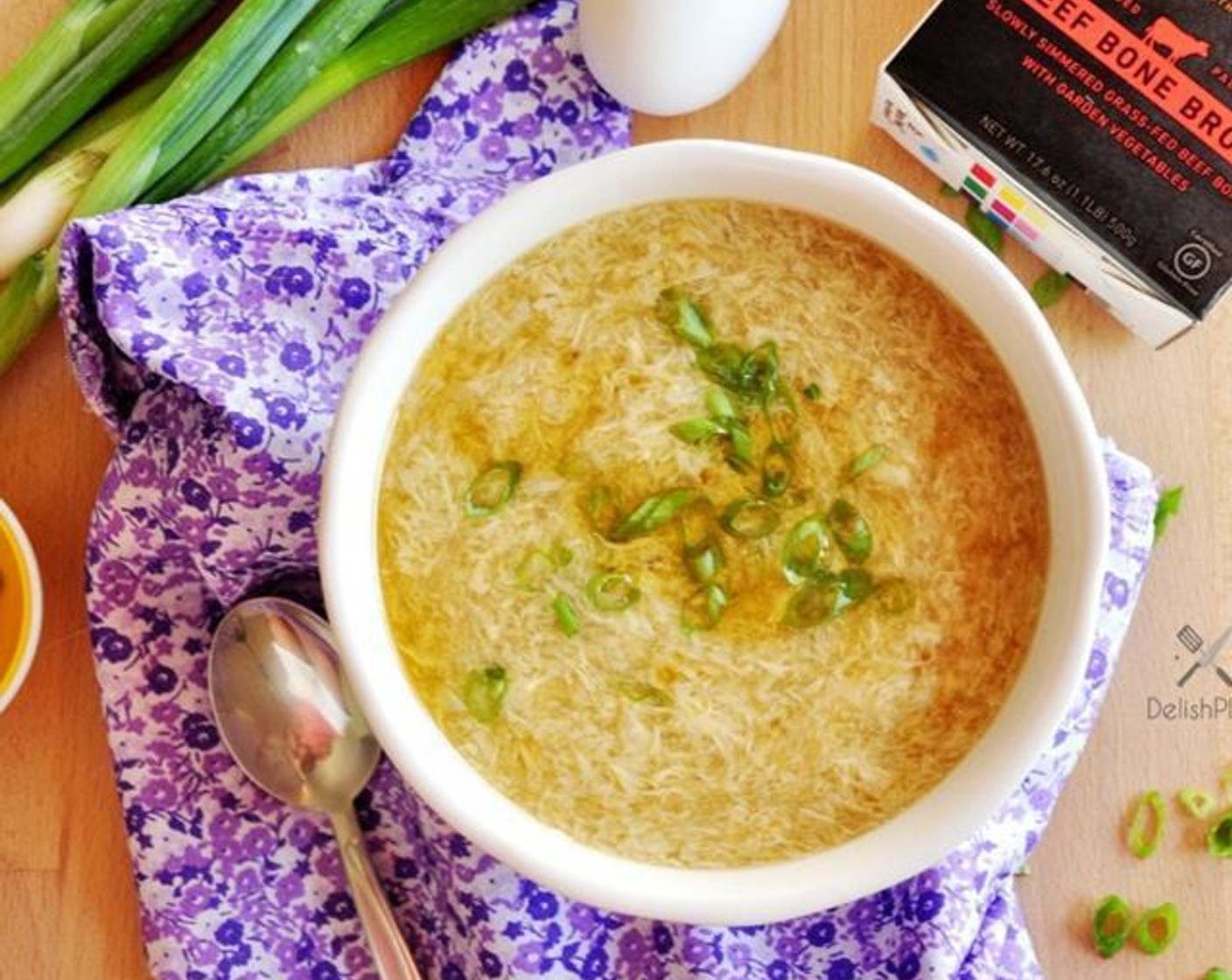 5-Minute Egg Drop Soup