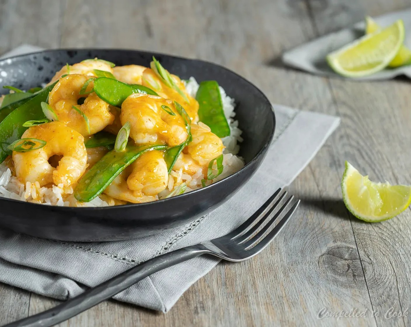 Red Curry Coconut Shrimp