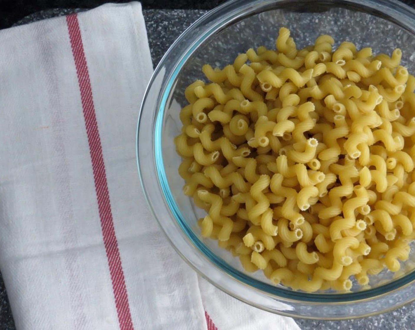 step 4 At this point, reserve 1-2 cups of pasta water in a glass measuring cup or bowl. Add broccoli florets to the pasta and boil additional 3 minutes. Drain cavatappi and broccoli florets.