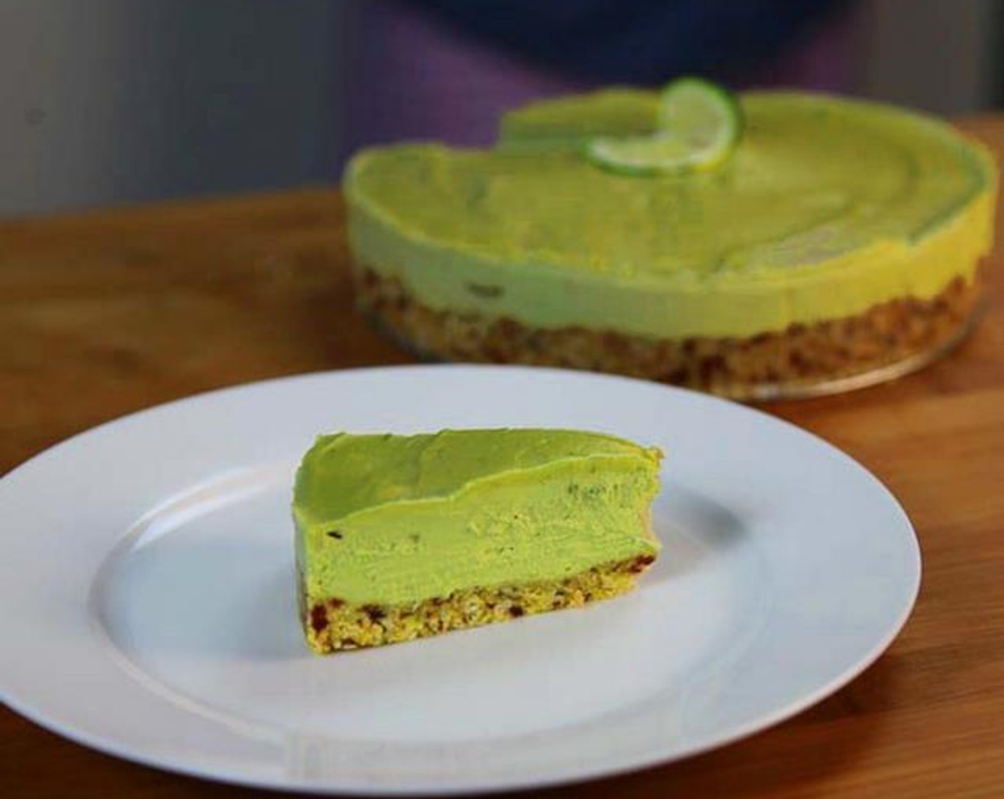 Raw Vegan Avocado Key Lime Pie