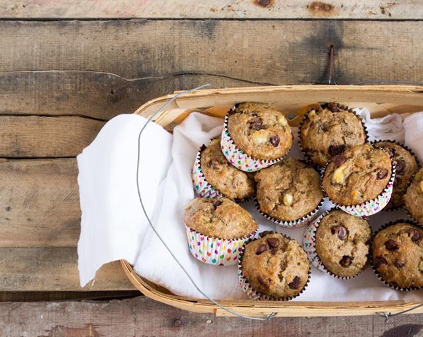 Cacao Chip Banana Muffins