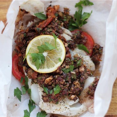 Cod en Papillote with Tapenade Recipe | SideChef