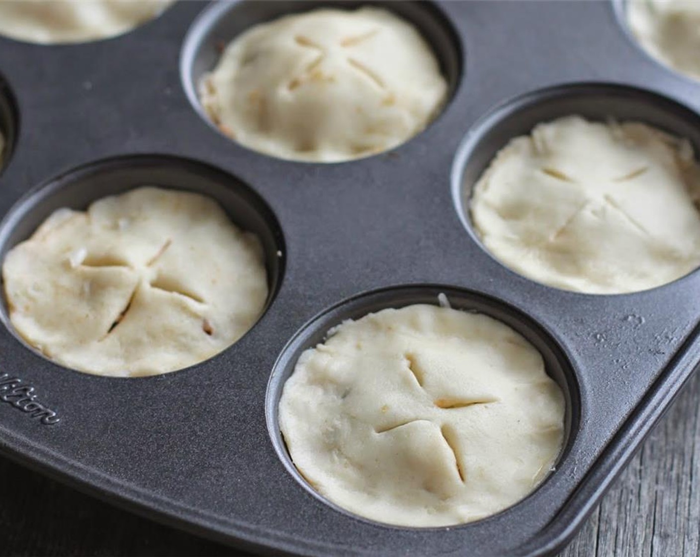 step 8 Cut one or two air vents in the top crust.