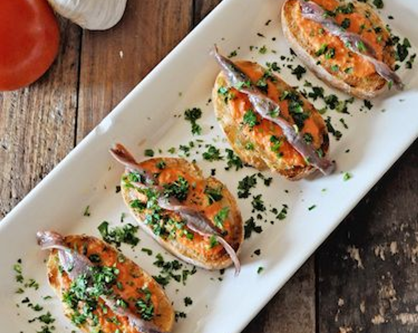 Catalan Tomato Bread with Spanish Anchovies