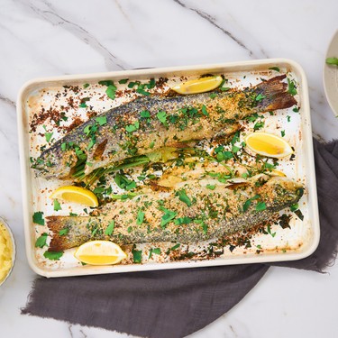 Baked Parsley Trout Recipe | SideChef