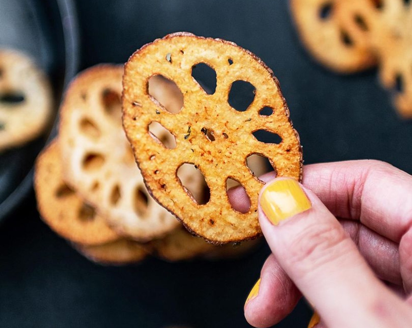 Crispy Lotus Root Chips