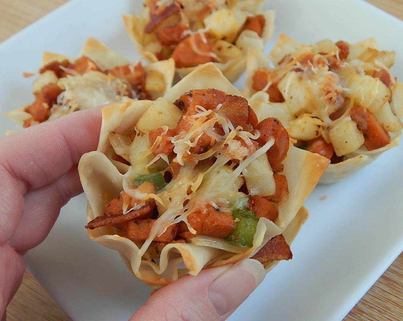 step 9 Bake in the oven for 10 minutes, serve immediately. Enjoy!