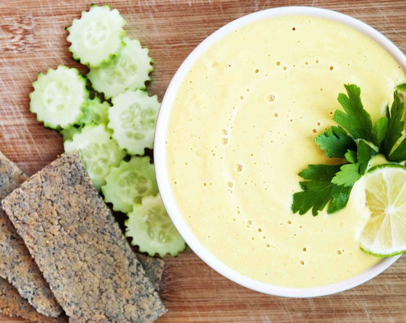 Curried Chick Pea Yogurt Dip