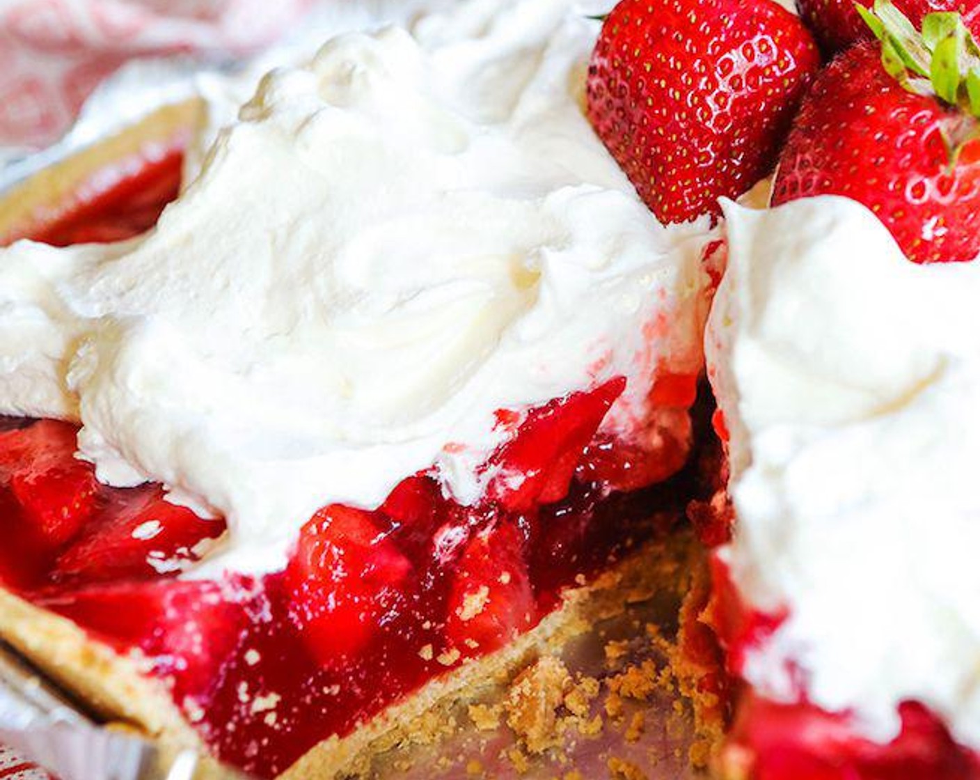 No-Bake Fresh Strawberry Pie