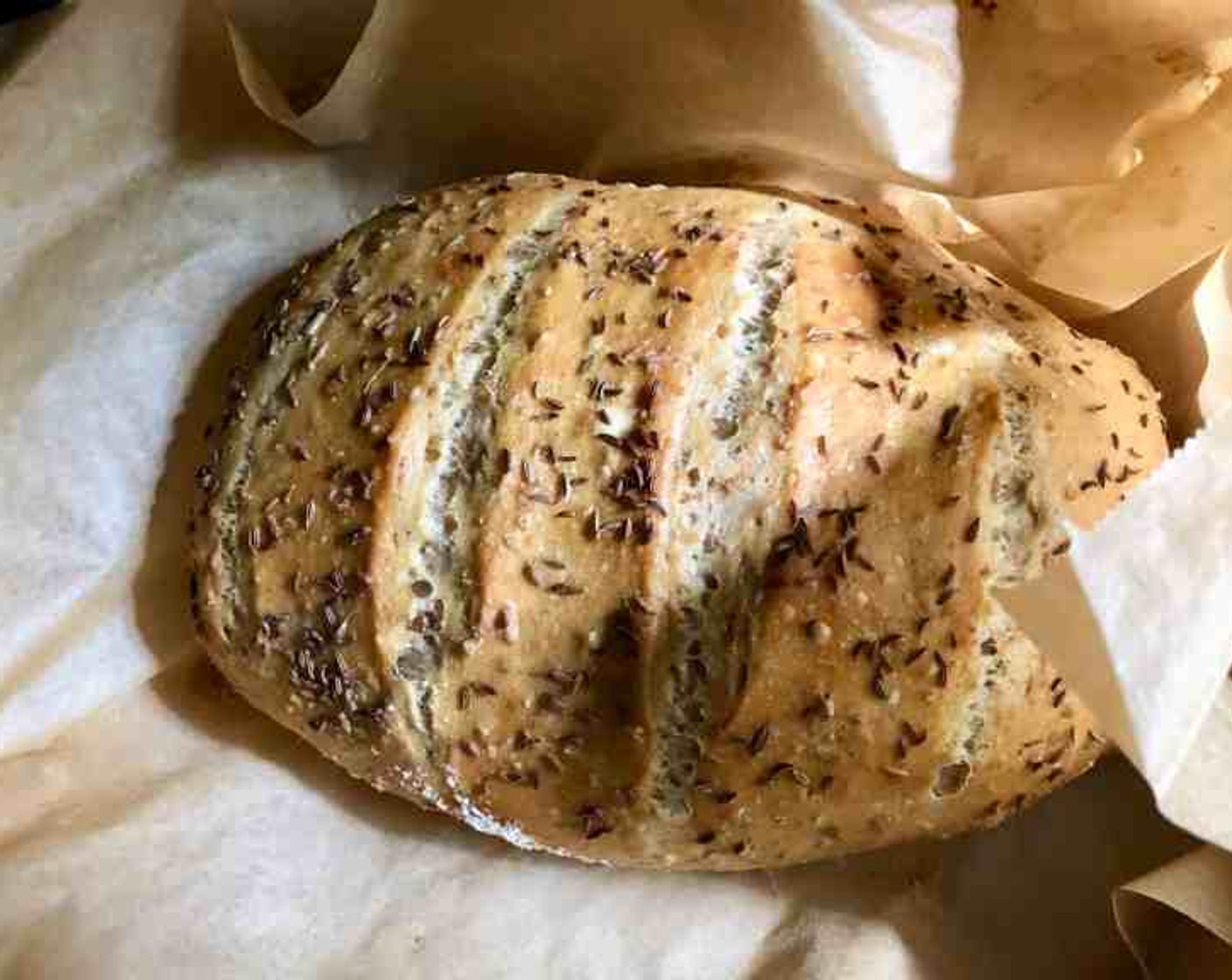 step 17 Bake a 16 oz loaf for a total of 30 to 35 minutes until the crust is browned to your liking and is firm to the touch. Remove the lid after the first 20 to 25 minutes and continue to bake uncovered until the crust is richly browned.