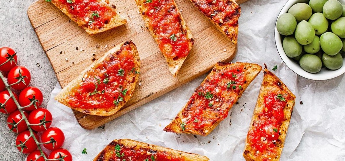 Spanish Toast with Tomato (Pan con Tomate) Recipe SideChef