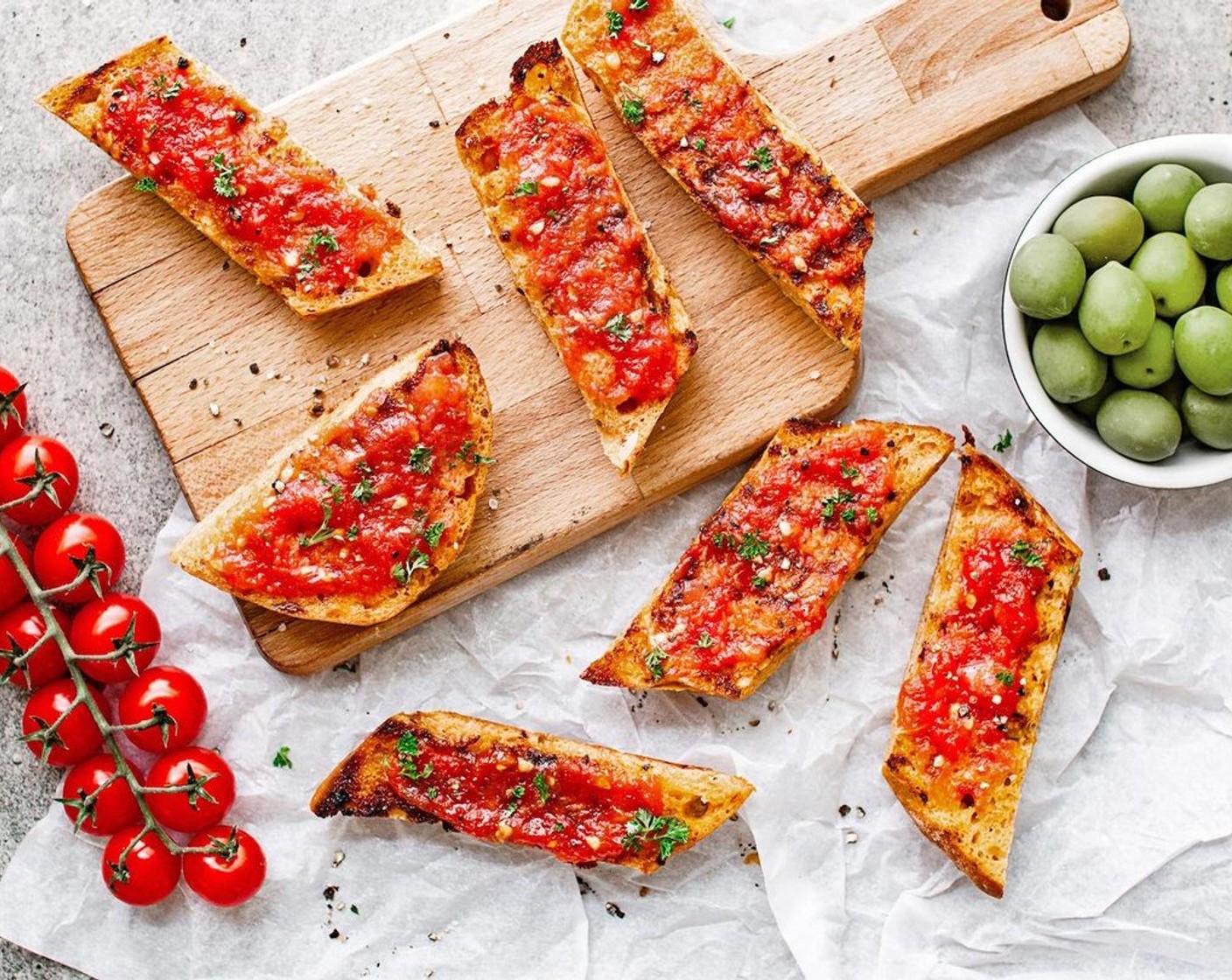 Spanish Toast with Tomato (Pan con Tomate)