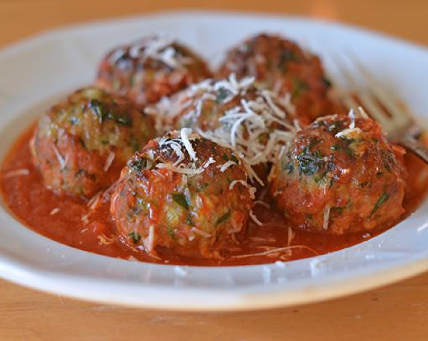 Turkey, Spinach & Cheese Meatballs