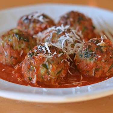 Turkey, Spinach & Cheese Meatballs Recipe | SideChef