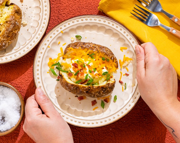 Air Fryer Baked Potatoes Recipe | SideChef