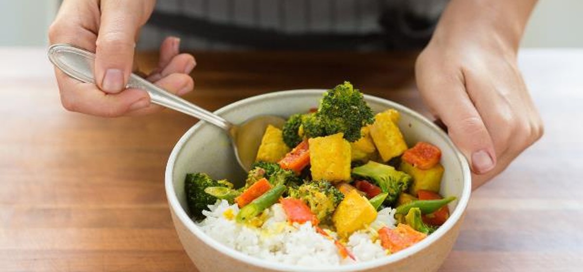 Vegetable Tofu Coconut Curry Recipe | SideChef