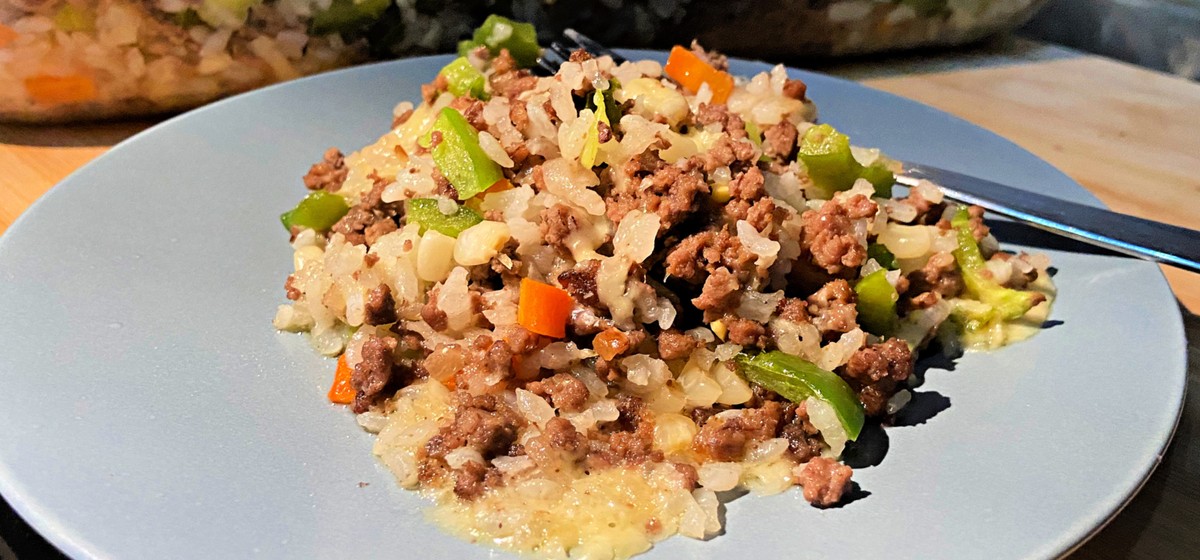 Easy Cheesy Ground Beef And Rice Casserole Recipe | SideChef