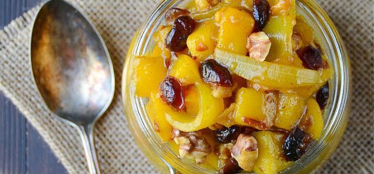 Curried Apple Walnut Chutney Recipe | SideChef
