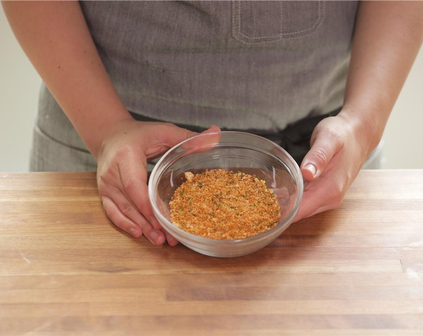 step 5 In a small bowl, mix together Parmesan Cheese (1/2 cup), Paprika (1 tsp), parsley, Salt (1/4 tsp), and Ground Black Pepper (1/4 tsp).