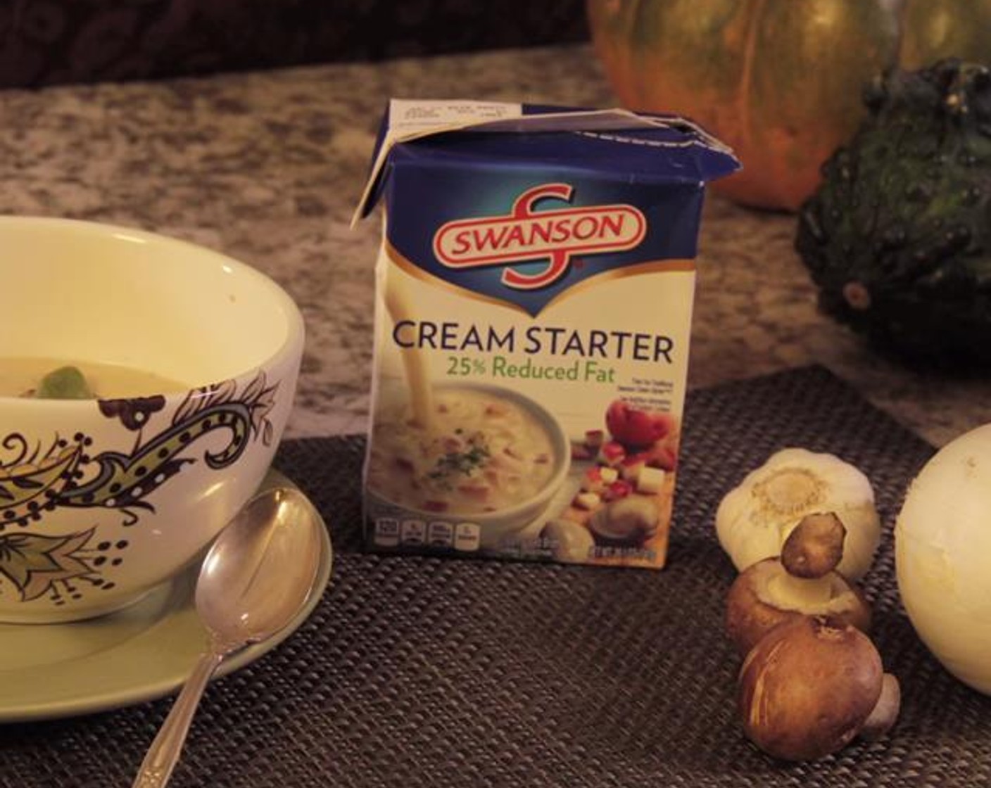 Savory Cream of Mushroom Soup